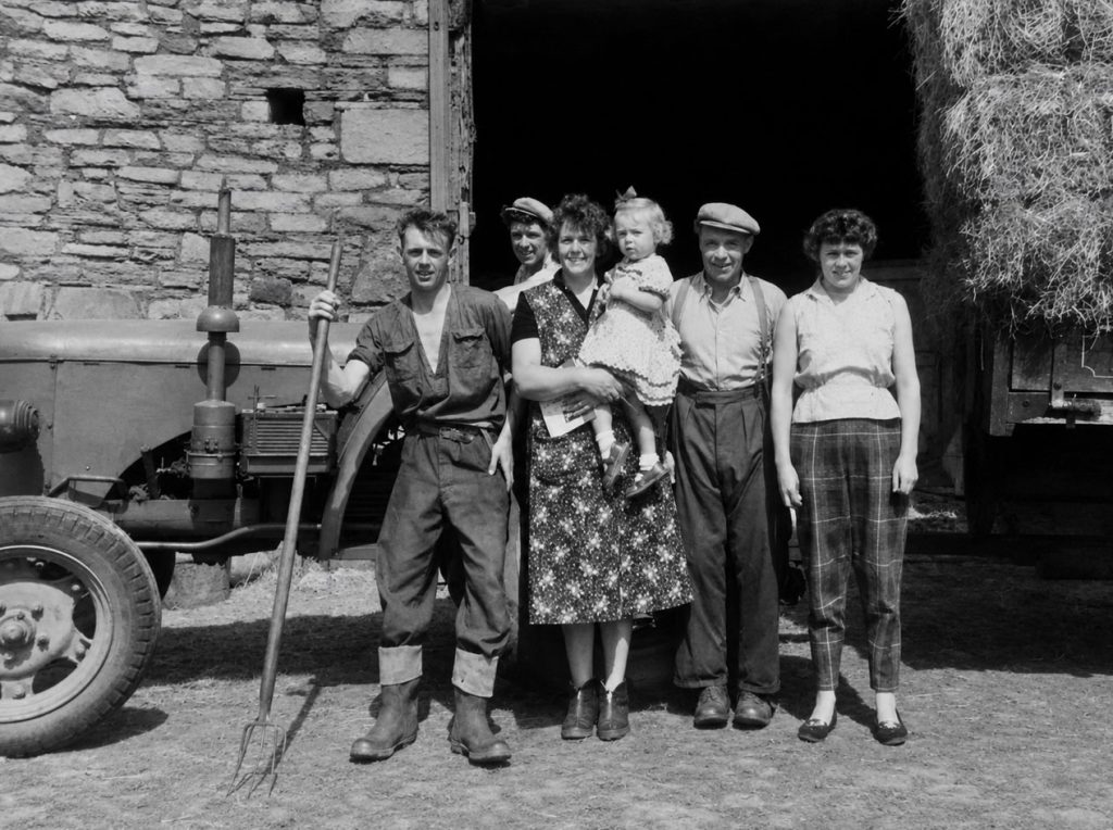 The Foster Family on the Farm